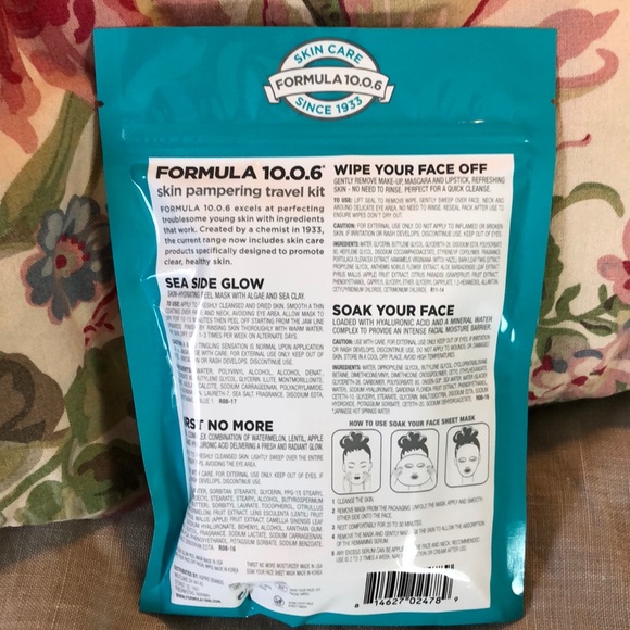 FORMULA 10.0.6 Bundle Body & Skin Care Sets Travel Size TWO Sets $48 NEW - Picture 9 of 10